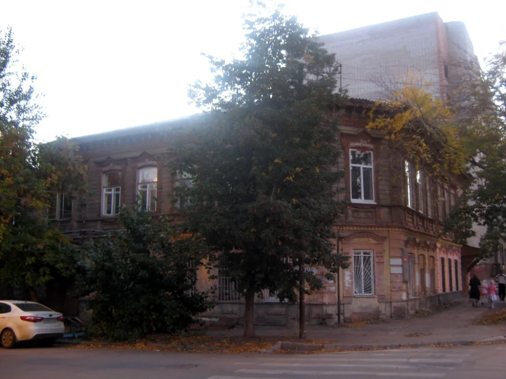 Дом Я. Л. Тейтеля, где бывал В. И. Ленин
