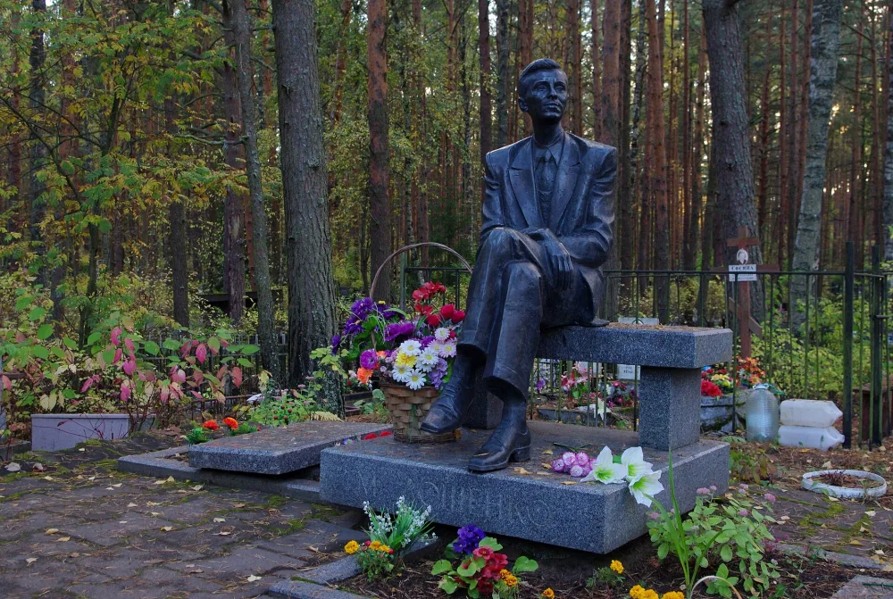 Могила М.М. Зощенко (1894-1958), писателя