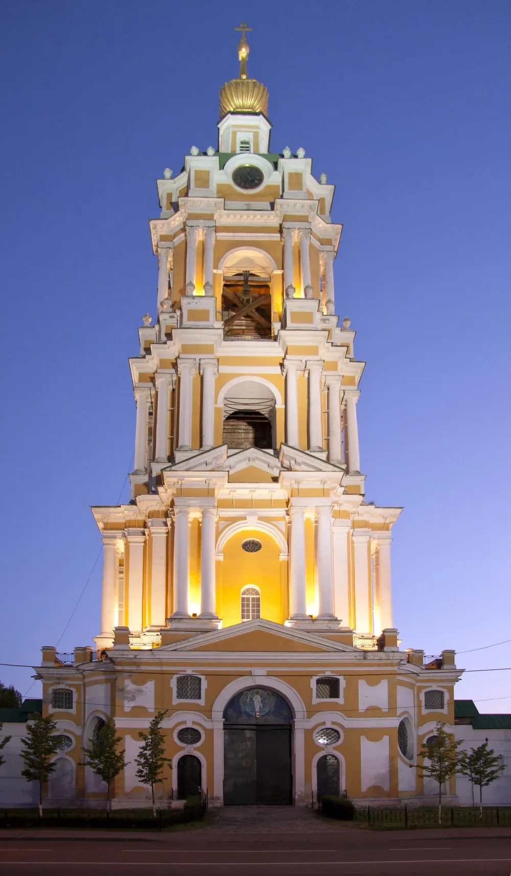 Колокольня Новоспасского монастыря