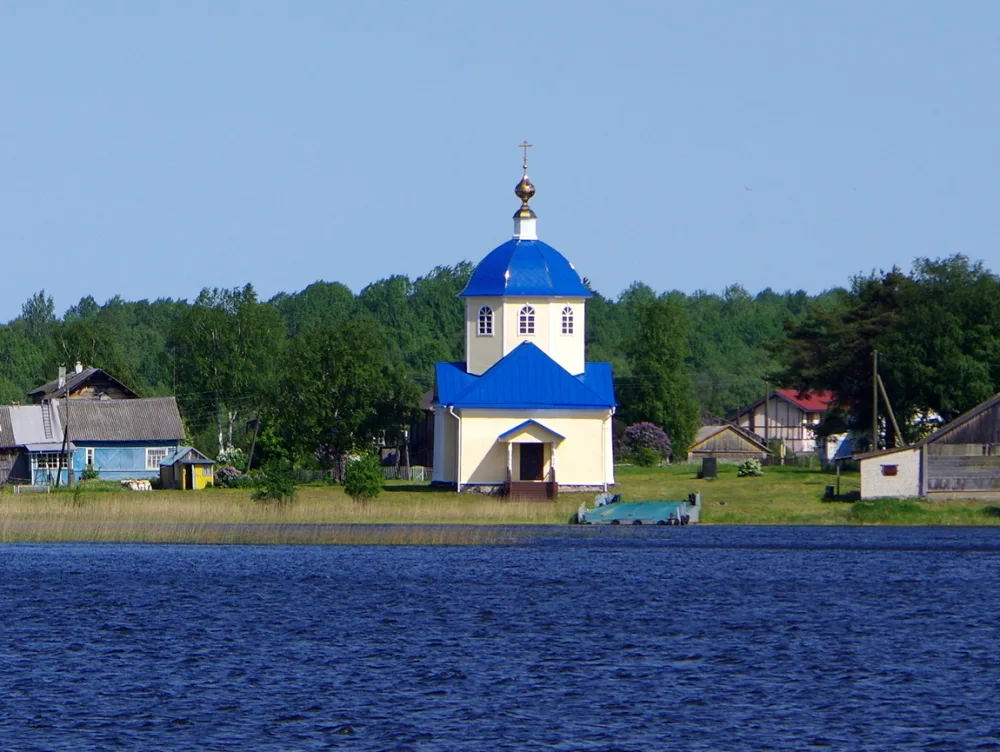 Церковь Тихвинской иконы Божией Матери (Сенная Губа)