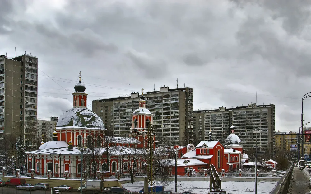 2-й Крестовский переулок 17 стр. 1, Церковь Знамения