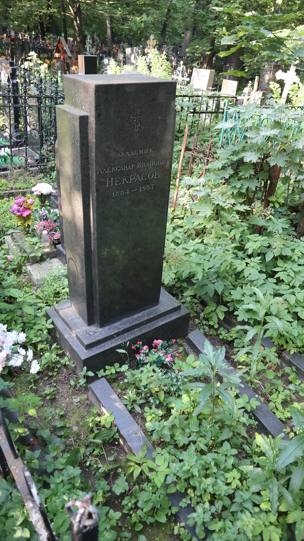 Могила академика А. И. Некрасова (Алексеевский)