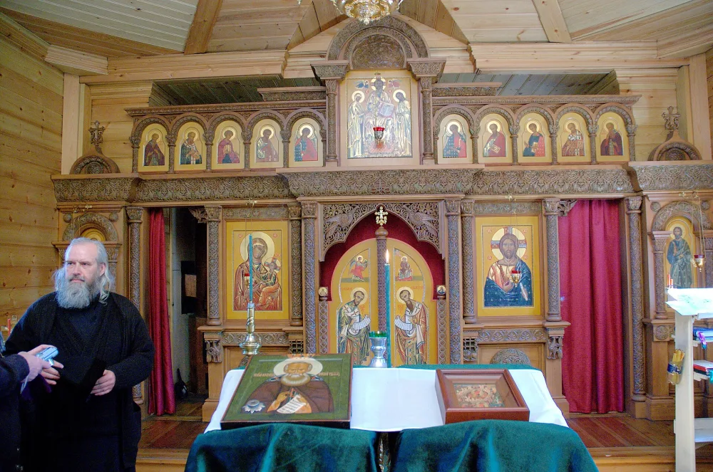 Церковь Александра Свирского с колокольней