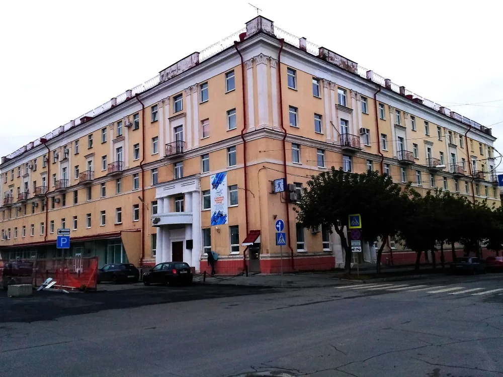 Здание, где работали Д.Е. Васильев, Г.П. Ломинский, В.З. Нечай