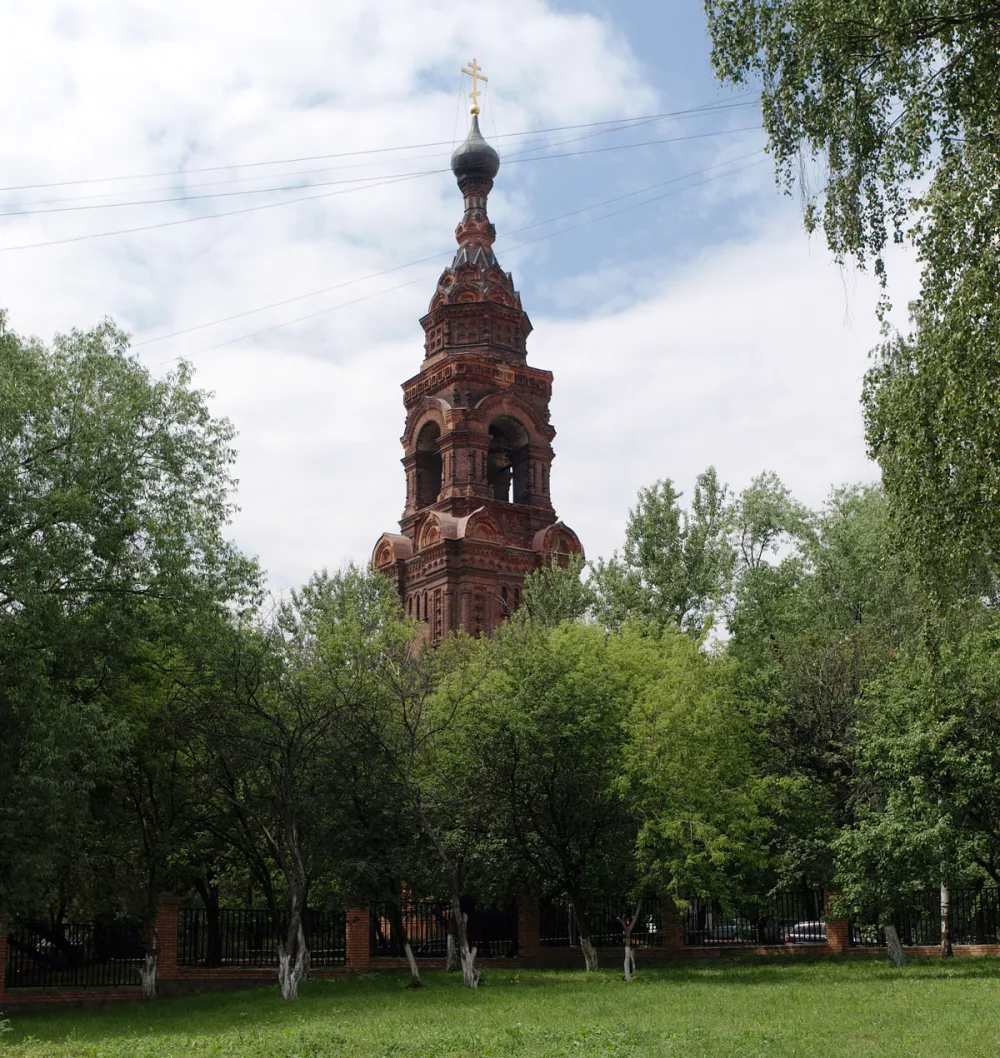 Колокольня Казанского (Скорбященского) Головинского монастыря