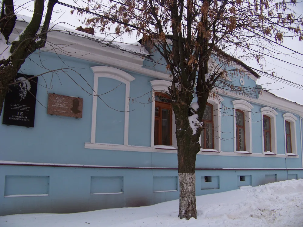 Усадьба Троицких, где родился архитектор Н.В. Троицкий