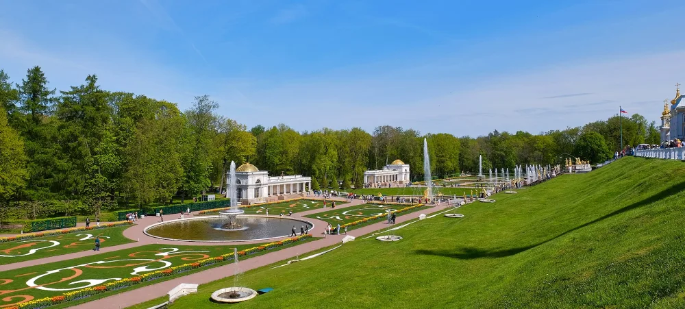 Партерные цветники