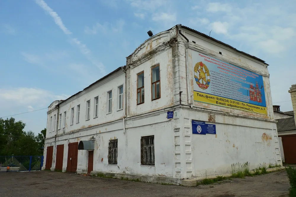 Здание пожарного депо