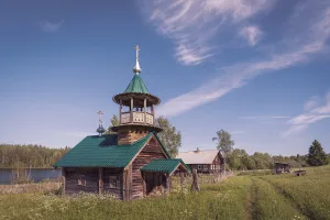 Часовня Георгия Победоносца в урочище Мунозеро