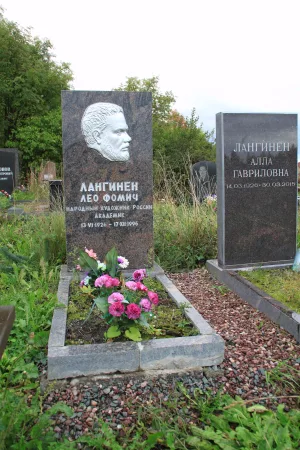 Могила Ланкинена Л.Ф. (1926−1996), скульптора