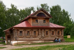 Дом Евграфовых из с.Тынцы Камешковского района