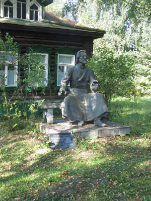 Могила С.Д. Дрожжина, поэта