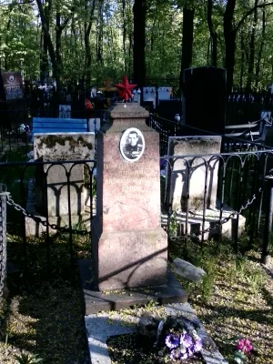 Могила Александра Ивановича Лёвина