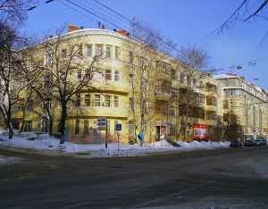 Дом политкаторжан, построенный по инициативе С.А. Акимова
