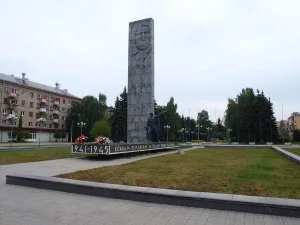 Памятный знак землякам, погибшим в Великую Отечественную войну