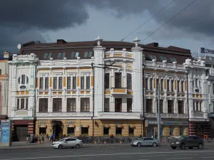 Дом с пекарней, где работал А. М. Горький