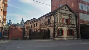 Дом, в котором в 80-ых гг. 19 в. жил Красин Леонид Борисович