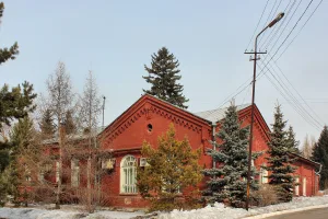 Корпус для испытания пылящих машин Сибирской машиноиспытательной станции
