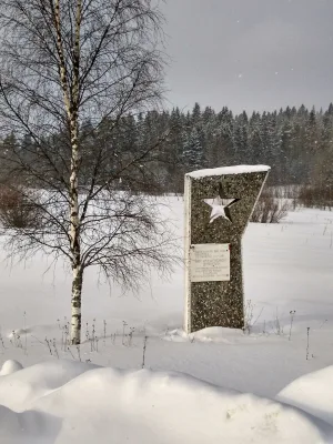 Памятное место полевого штаба 168-й стрелковой дивизии (июль 1941 г.)