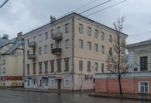 Жилой дом — управа, училище и богадельня Ярославского мещанского общества