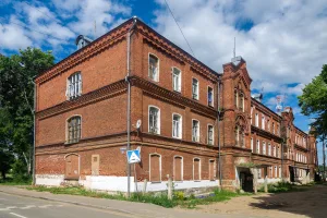 Рабочий поселок фабрики «Товарищества Никольской мануфактуры Саввы Морозова сына и Ко»