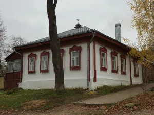 Дом, в котором в 1958 г. жил художник М.П. Крымов