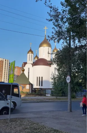 Храм в честь блаженной Матроны Московской