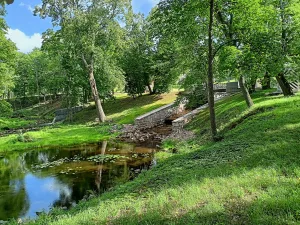 Водосброс Нижнего пруда