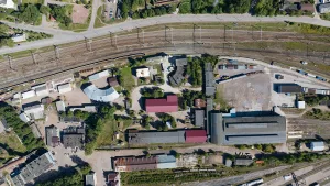 Производственные и складские постройки железнодорожной станции Выборг