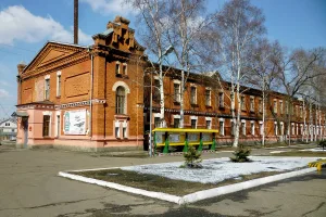 Здание казармы первого батальона Приморской Красной армии