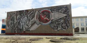 Декоративно-монументальное панно «Космос»