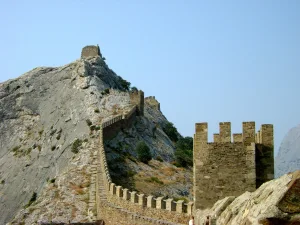 Куртина III Генуэзской крепости (Судак)