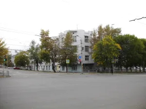Здание областного книжного издательства