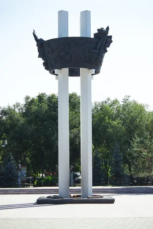 Памятник павшим в Гражданской и Великой Отечественной войнах
