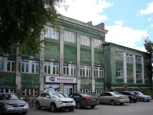 Здание терапевтического отделения областной клинической больницы