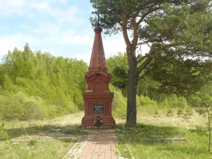 Место разгрома корпуса Понятовского