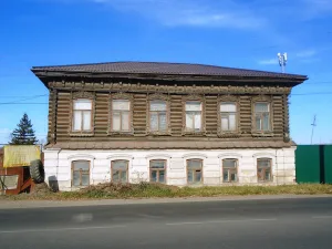 Дом, где помещался штаб Миасского красногвардейского отряда