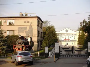 Локомотивное депо в Челябинске