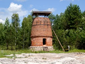 Печь для обжига известняка