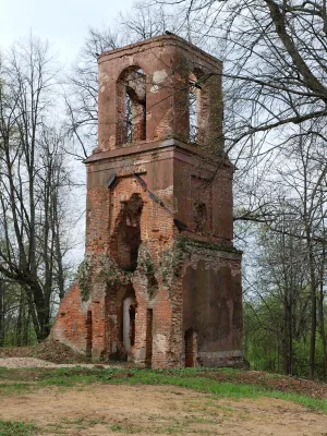 Колокольня церкви Рождества Христова (Юркино)