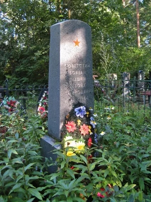 Братская могила воинов-пограничников, погибших в борьбе с фашистами (Кобона)