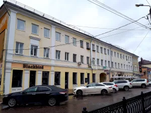 Доходный дом с лавками и флигель с галереей