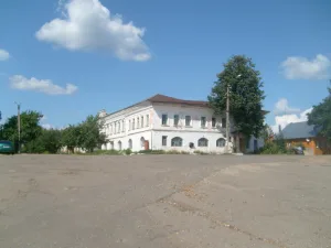 Жилой дом с лавками Сутягина (волостное правление)