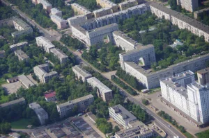 Застройка кварталов № 3, 4 Соцгорода автозавода