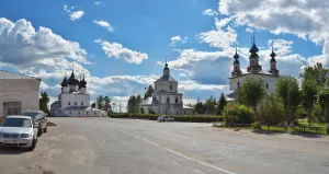 Ансамбль центральной части посёлка Лух