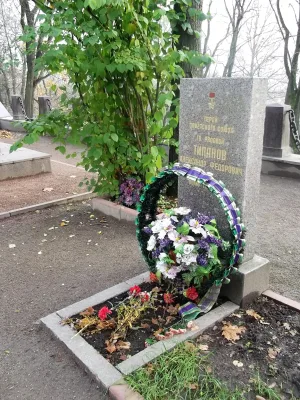 Могила А.Ф. Типанова (1924-1944), Героя Советского Союза