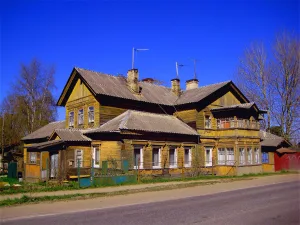 Дом штаба партизанского отряда Ораниенбаумского района