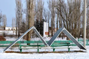 Братская могила советских воинов, погибших в период Сталинградской битвы
