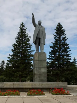 Памятник Ленину в Кызыле