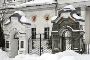 Ограда с воротами